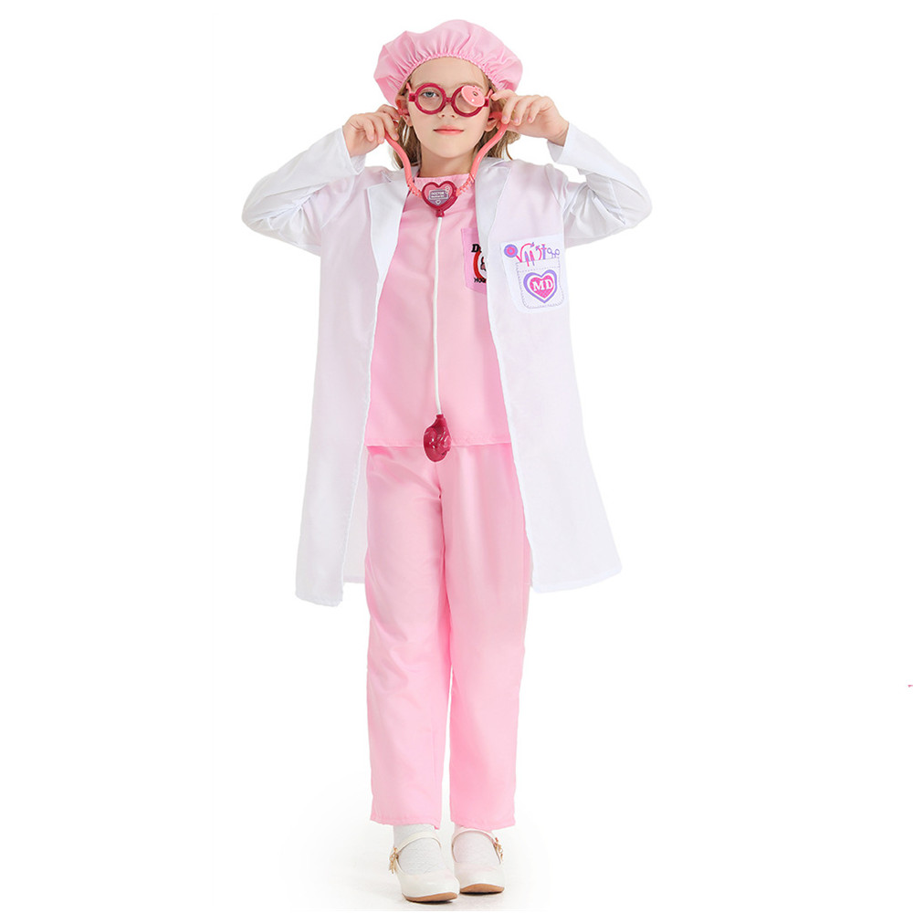 Party Games Children - 3 cores unissex crianças halloween enfermeira