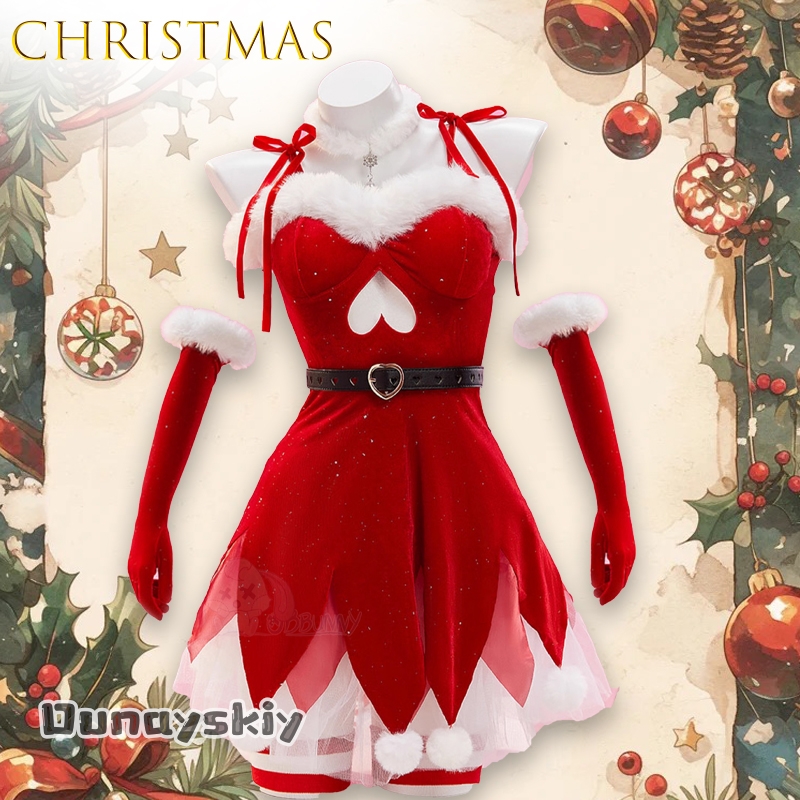 Party Games Free Online - Aoriginal vermelho natal elfo veludo vestido