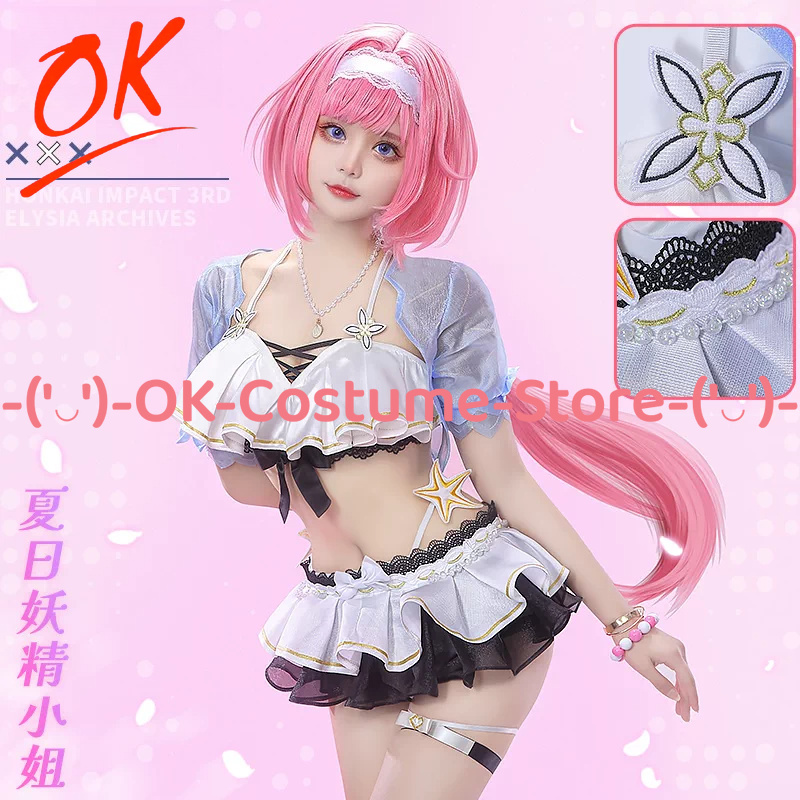 Party Games Summer - Fantasia Cosplay Honkai Impact 3rd Elysia