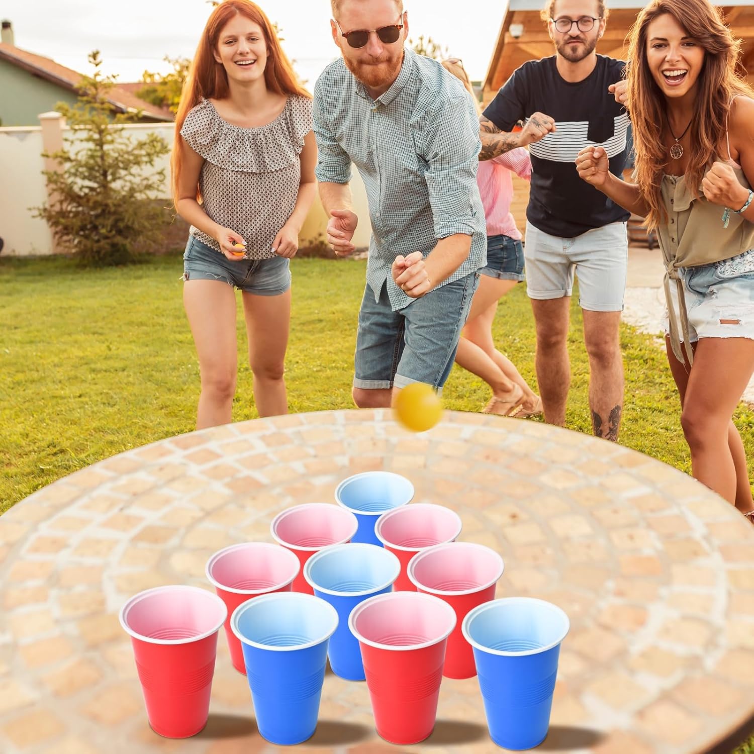 60 pacotes de copos de festa d - Party Games Jenga avaliação e preço