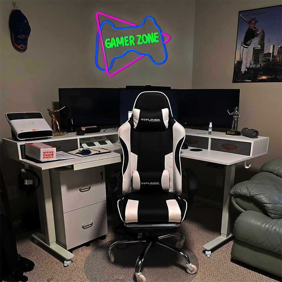 Letreiro Neon Game Zone, Decor - Party Games Stream avaliação e preço