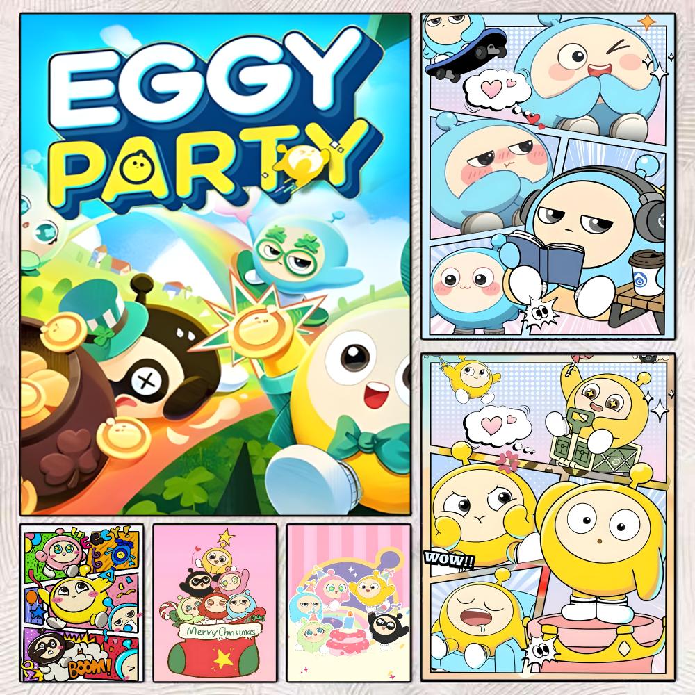 Pôster em Tela à Prova d'Água  - Party Games Eggy avaliação e preço