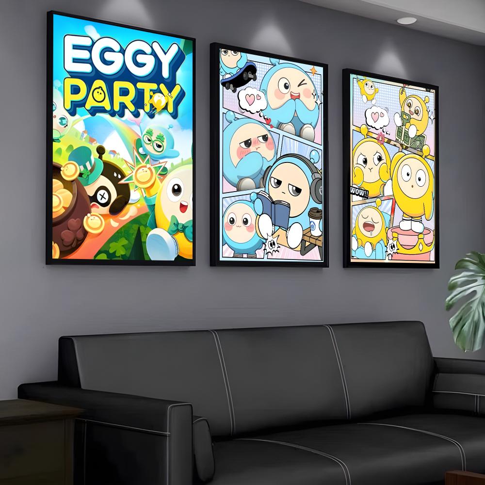 Pôster em Tela à Prova d'Água  - Party Games Eggy avaliação e preço