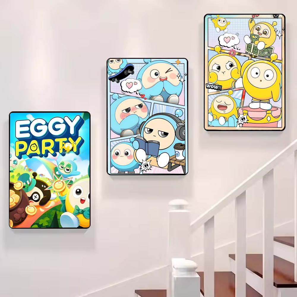 Pôster em Tela à Prova d'Água  - Party Games Eggy avaliação e preço