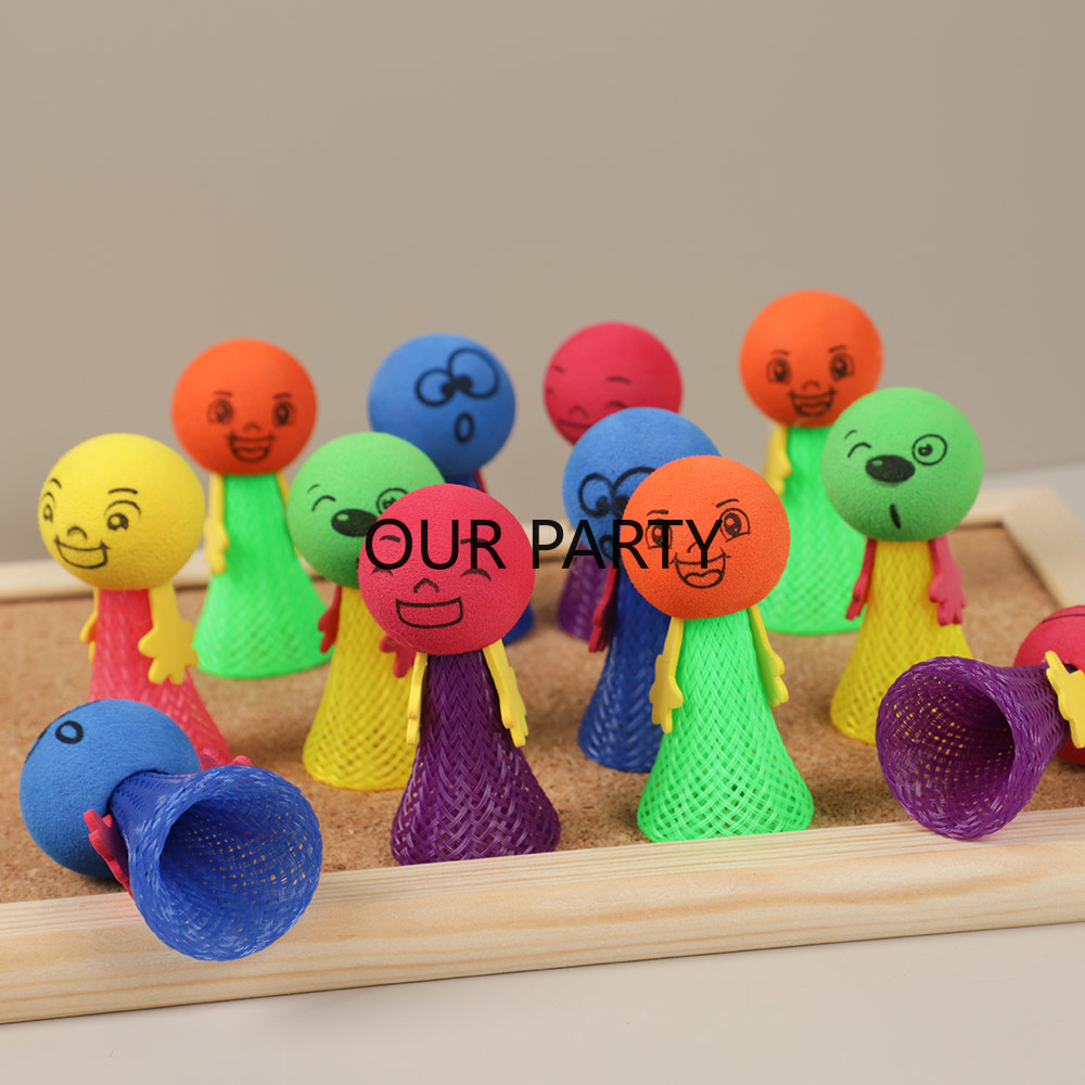 Colorido pequeno Bounce Elf Ju - Party Games Jenga avaliação e preço
