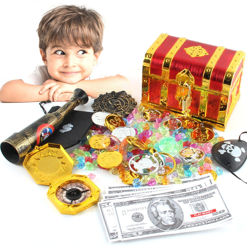 Caixa de tesouro pirata infant - Party Games Summer avaliação e preço
