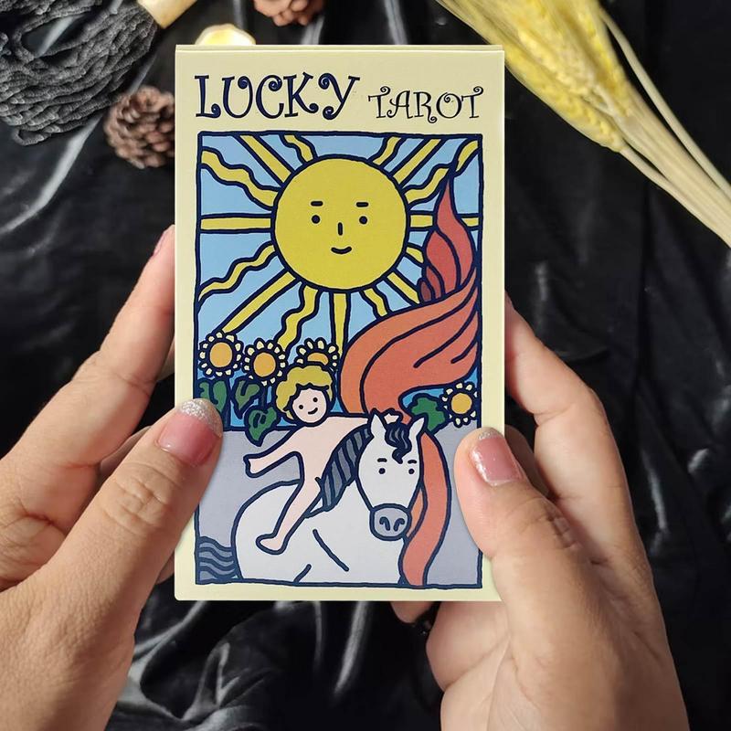 Portátil Lucky Tarot Card Game - Party Games Jogos avaliação e preço